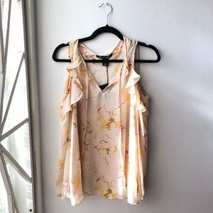 NWT/ Belle Vere Cutout Shoulder Blouse